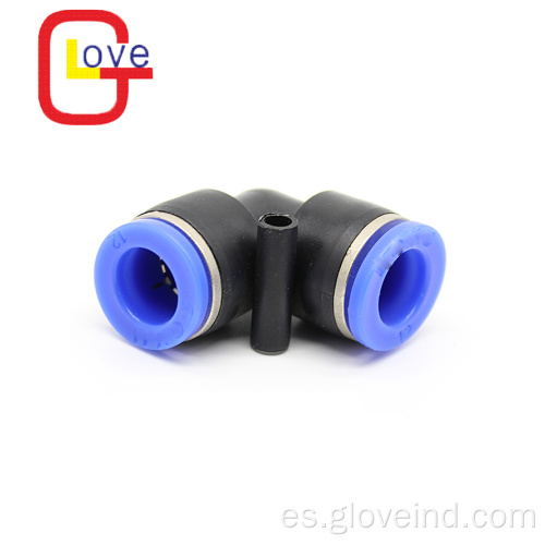 PV L tipos conector rápido neumático plástico